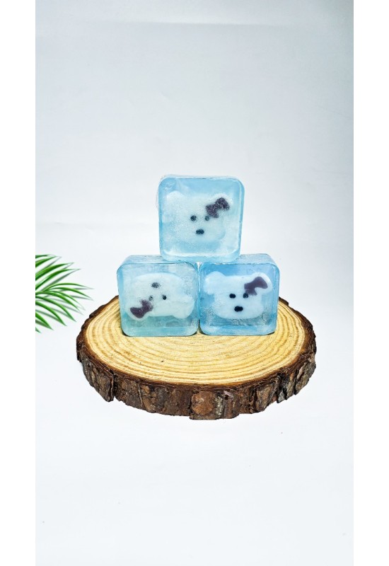 Blue Kiddies Face Soap