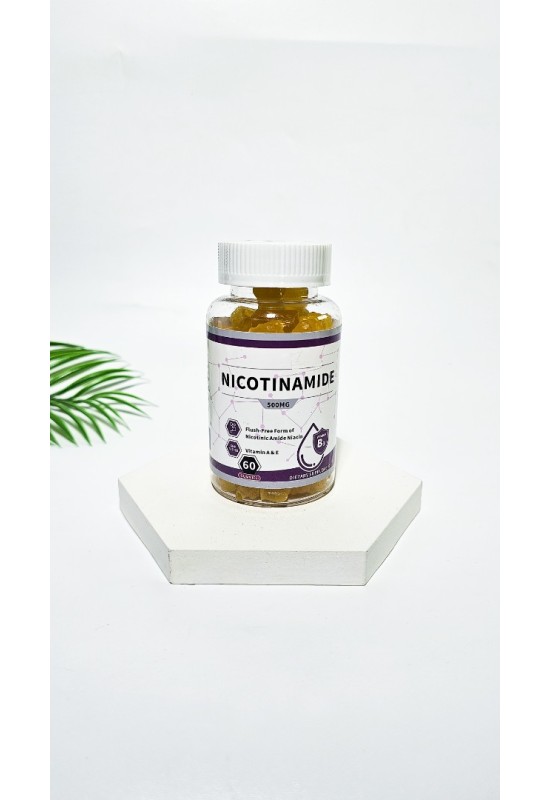 Nicotinamide 500mg Gummies with Vitamin A & E