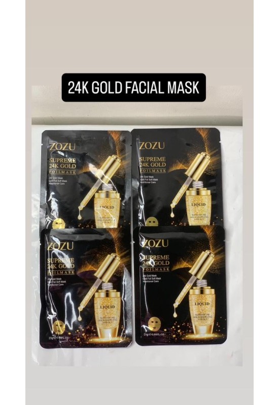 24k Gold Mask