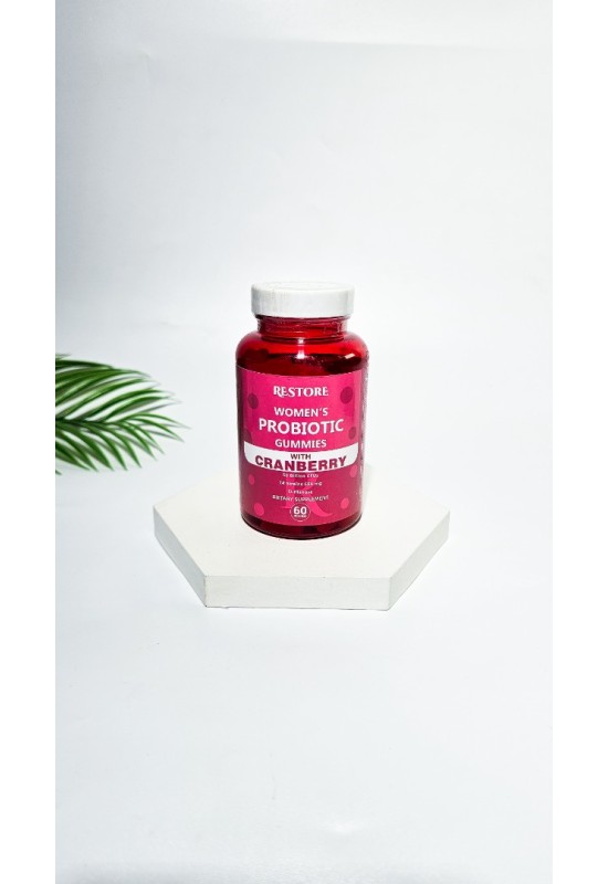 Restore Women’s Probiotic Gummies with Cranberry